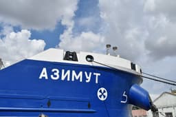 Construction of the "Azimuth" chemical tanker completed in Astrakhan