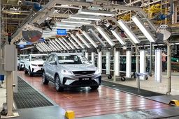 Завод Belgee (белорусские Geely) празднует выпуск 100-тысячного автомобиля