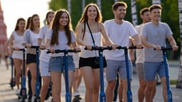 Спрос на самокаты «МТС юрент» в первую декаду июня вырос на 50%