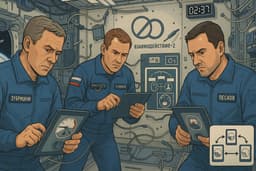 Российские космонавты на МКС провели уникальный тест по удалённому взаимодействию — эксперимент «Гомеостат»