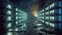 Около 1 ГВт майнинговой мощности в России работает «в тени»