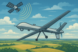 Проект по развитию спутниковой связи для беспилотников запускается Югрой и АО «Спутниковая система "Гонец"» 