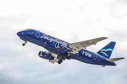 Самолёт SSJ-100 впервые самостоятельно отремонтировали в Якутии