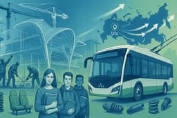 Новый завод по производству троллейбусов появится в Уфе в 2026 году