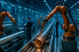 Модернизированное производство предприятия «Киберсталь» может вдвое сократить импорт труб из Китая