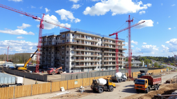 ИИ для эффективного контроля строительства вне­дряют в Подмосковье