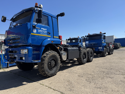 Reinforced KAMAZ-RIAT 65225-RT Tractors for Transportation in the Far North Sent to Surgut