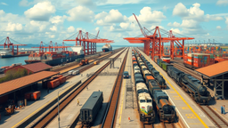 Укладка железнодорожных путей на наливном комплексе «Порт Фавор» завершилась