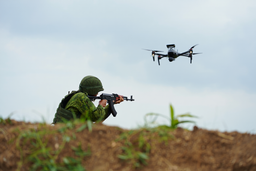 Unique Shotgun Special Rounds Turn Kalashnikov Assault Rifle into Drone Killer