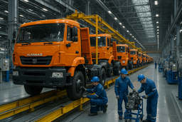 «КАМАЗ» и «АвтоВАЗ» расширяют сотрудничество: представители компаний посетили предприятия Запорожской области