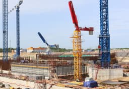 На Ленинградской АЭС-2 забетонировали фундамент шахты реактора ВВЭР-1200 энергоблока №3