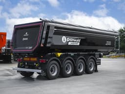 Выпуск нового 4-осного самосвала-полуприцепа Gr.T33-SH4 наладили на заводе Grunwald в Калининграде