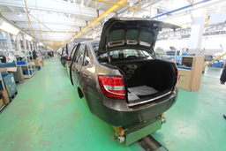 Сотни Lada Granta выпустят в июле на заводе «ЧеченАвто» 