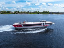 В Ярославской области возобновили рейсы скоростного судна проекта 352 «Восход» компании «ВодоходЪ»