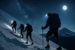 Ветераны на бионических протезах ног компании «Бионика 2.0» покорили Эльбрус