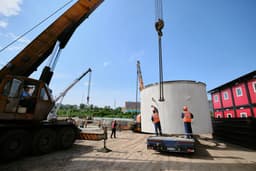 Строительство самого глубокого котлована для метротрама начали в Красноярске