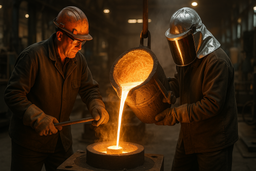 КМЗ внедряет инновационную технологию литья для снижения брака