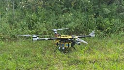 «Летающая платформа с аккумулятором»: тяжелый дрон «МиС-150» грузоподъёмностью до 15 кг разработали в России