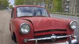 Советский «Москвич-403» с пробегом 11 тысяч км выставили на продажу в Казани