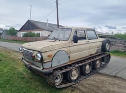 Новосибирский умелец собрал снегоболотоход из «Нивы», «Запорожца» и ВАЗ-2107