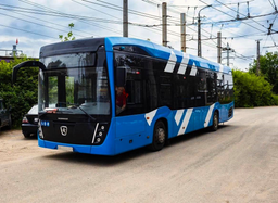 New Trolleybuses from KAMAZ to Start Running in Yoshkar-Ola This Autumn