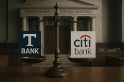 Суд частично удовлетворил иск Т-банка к Citibank о взыскании средств