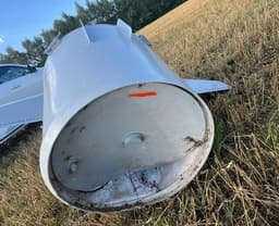 Появились первые кадры обломков гиперзвуковой ракеты «Кинжал»