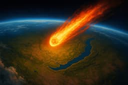 Астероид пролетел над Иркутской областью в ночь на 8 августа