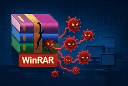 WinRAR под ударом: хакеры использует уязвимости в архиваторе для скрытых атак