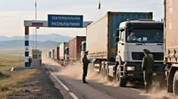 Минтранс усилит контроль за электронной очередью для грузовиков на границах России