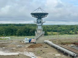 На Сахалине продолжается строительство трассового измерительного пункта для «Восточного»