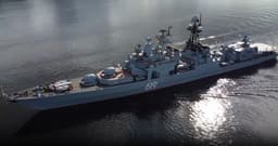 Вооружённый ЗРК «Кинжал» морского базирования БПК «Североморск» искал подлодку условного противника в Арктике