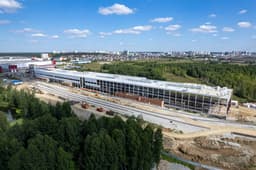 Первый этап строительства комплекса по выпуску высокоскоростных поездов успешно завершён 