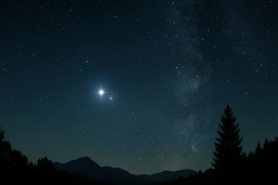 Яркое соединение Венеры и Юпитера можно увидеть на предрассветном небе с 02:00 до 04:00 утра в средней полосе России