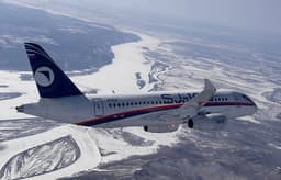 Новый самолёт SJ-100 ушёл в завал по тангажу и креном с выходом на запредельную скорость