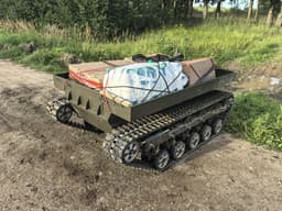 Робот «Молот» во время испытаний в войсках проехал 10 километров по дорогам и пересеченной местности