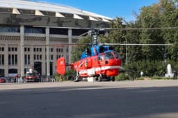 One of the most popular machines in its class: Ka-32A11BC helicopter showcased at the forum in Moscow