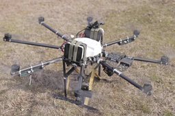 Russian analogue of the Baba Yaga hexacopter presented at the Dronnitsa exhibition