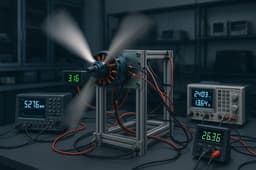 Стенды для испытаний электрических силовых установок тяжёлых дронов создали в МАИ