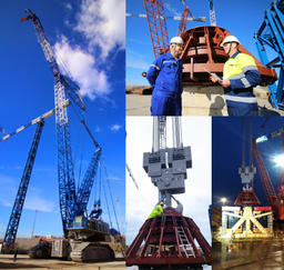  Гигантский кран успешно испытали на стройке Ленинградской АЭС-2 