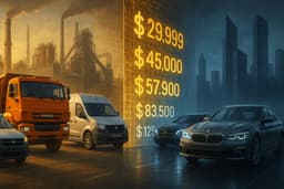 KamAZ, GAZ, and Sollers Propose Reviewing the Recycling Fee on Foreign Cars