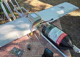 Lightning-2 kamikaze drone also presented on fiber optics