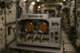 Russian "Ekran-M" installation for semiconductor synthesis delivered to the ISS