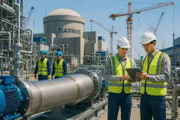 Ahead of Schedule: Rosatom Completes Pipeline Welding at Tianwan NPP in China Ahead of Schedule