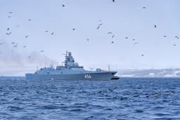 Фрегат «Адмирал Головко» выпустил гиперзвуковой «Циркон» в Баренцевом море по наводке Ту-142