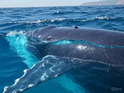 Whale tagging with drones carried out for the first time in Russia