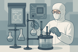 В ТГУ наладили производство критически важного для электроники дигидрата тартрата натрия