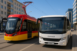 Новый общественный транспорт уже поступает в регионы России в рамках нацпроекта «Инфраструктура для жизни»