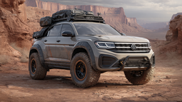 Volkswagen готовит электрический Touareg