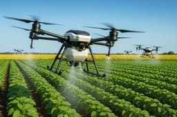 «Росэл» представил точный и эффективный сельскохозяйственный дрон с ИИ